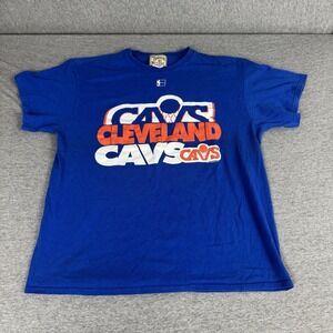 Cleveland Cavaliers Cavs NBA Hardwood Classics Majestic T-Shirt Men's L Large